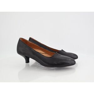 L'Amour Des Pieds Pump Kavan Women's Size 7M Black Kitten Heel Comfy Career